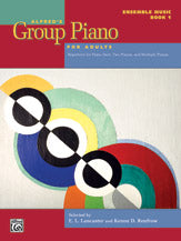 Alfred's Group Piano for Adults: Ensemble Music, Book 1: Repertoire for Piano Duet, Two Pianos, and Multiple Pianos (Digital Download)