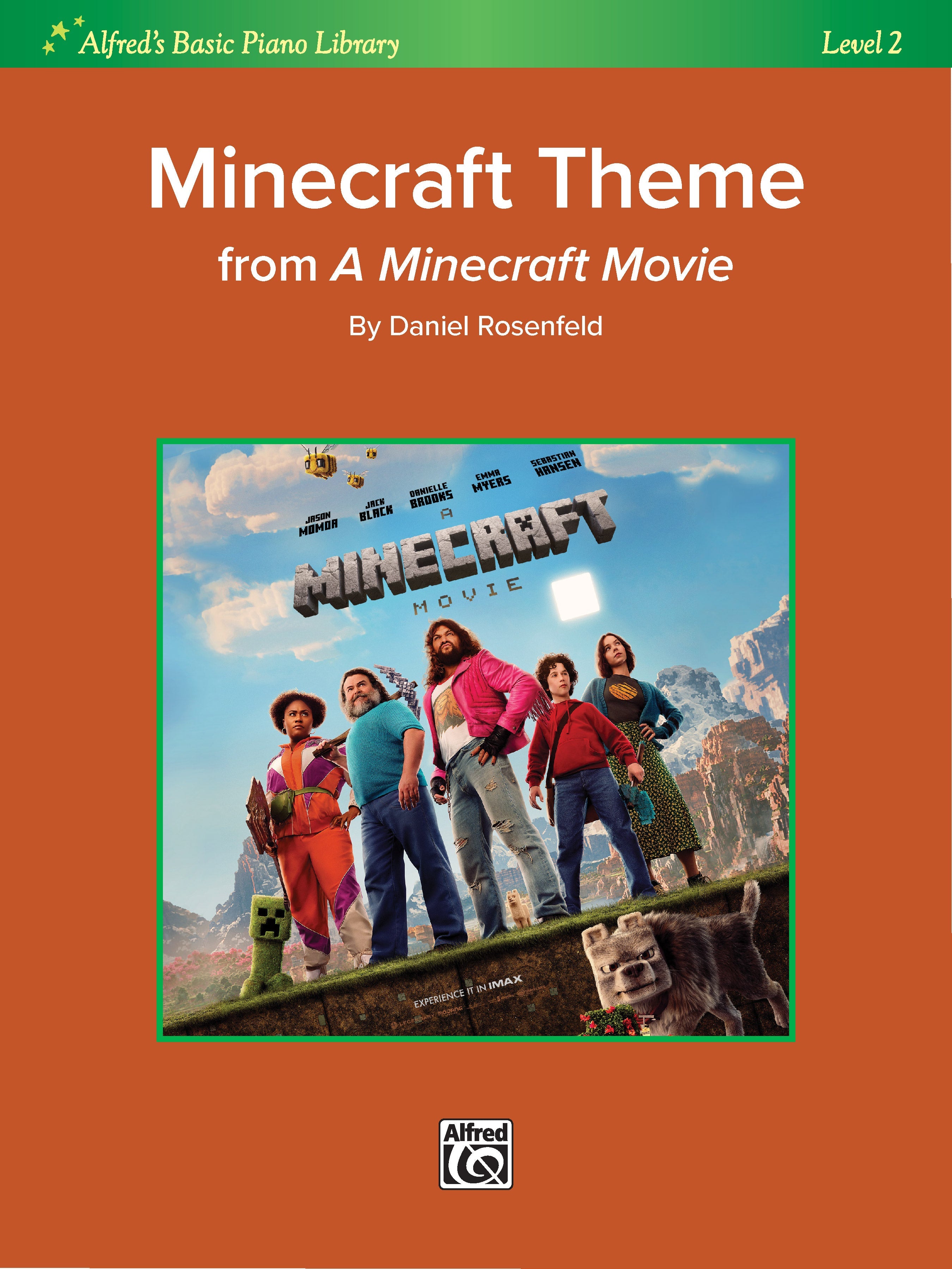 Minecraft Theme from "A Minecraft Movie" - Easy Piano (Digital Download)
