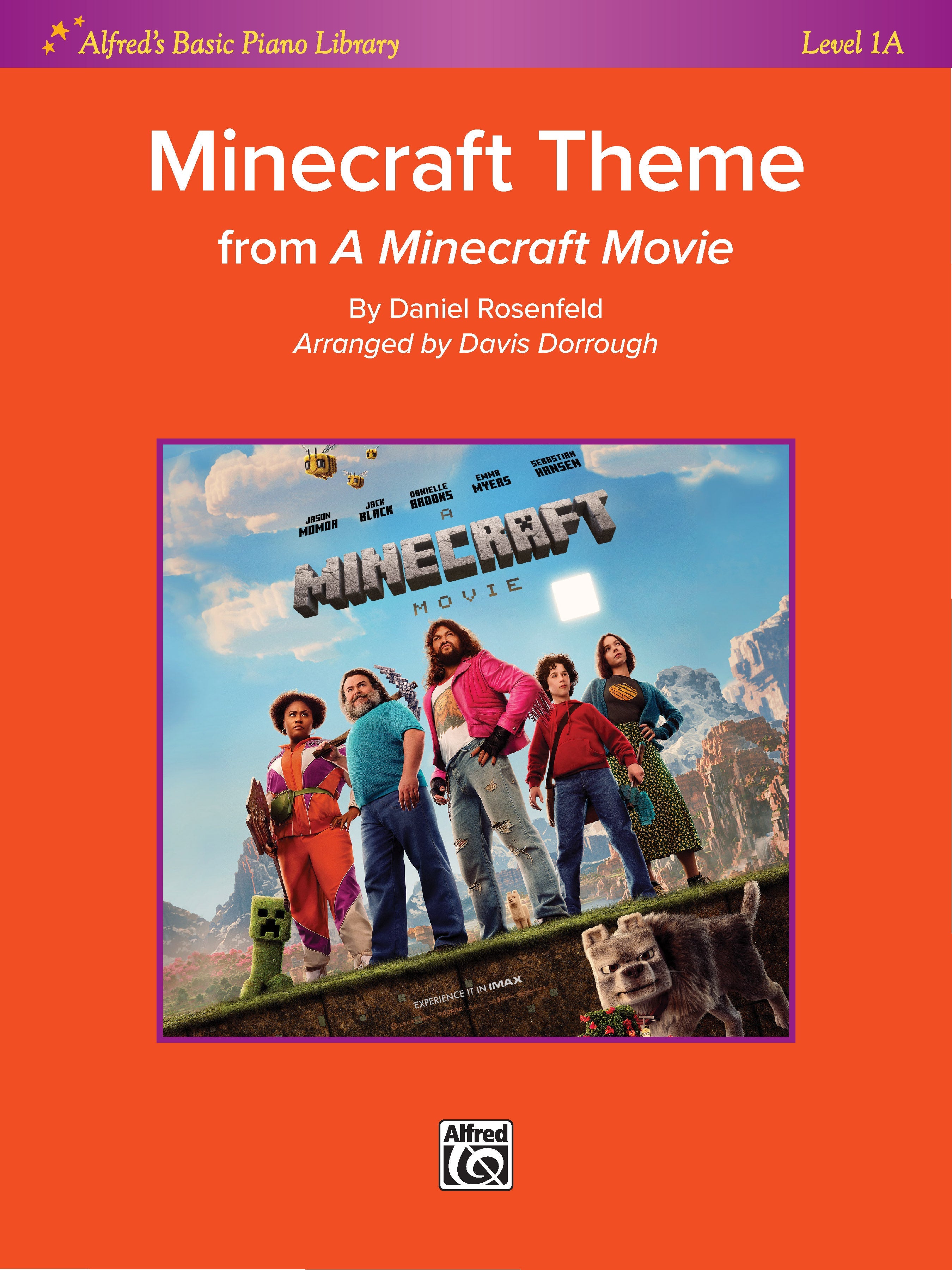 Minecraft Theme (from "A Minecraft Movie") - Piano (Digital Download)