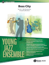 Boss City - Jazz Ensemble Conductor Score & Parts (Digital Download)