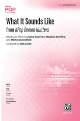 What It Sounds Like - SATB Choral Octavo (Digital Download)