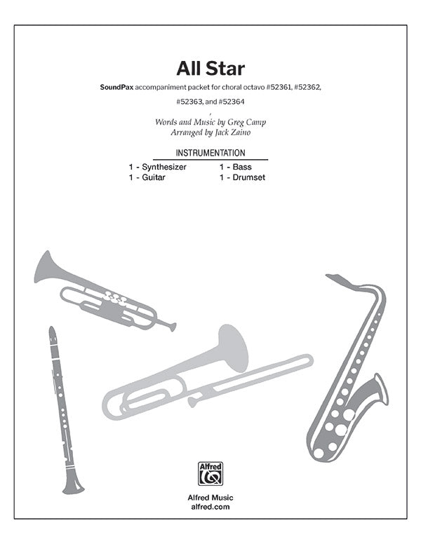 All Star - Choral SoundPax (Digital Download)