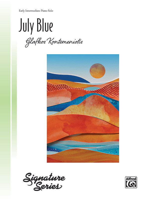 July Blue - Piano (Digital Download)