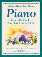 Alfred's Basic Piano Library: Ensemble Book Complete 2 & 3 (Digital Download)