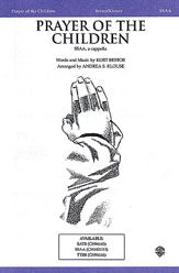Prayer of the Children - SSAA, a cappella Choral Octavo (Digital Download)
