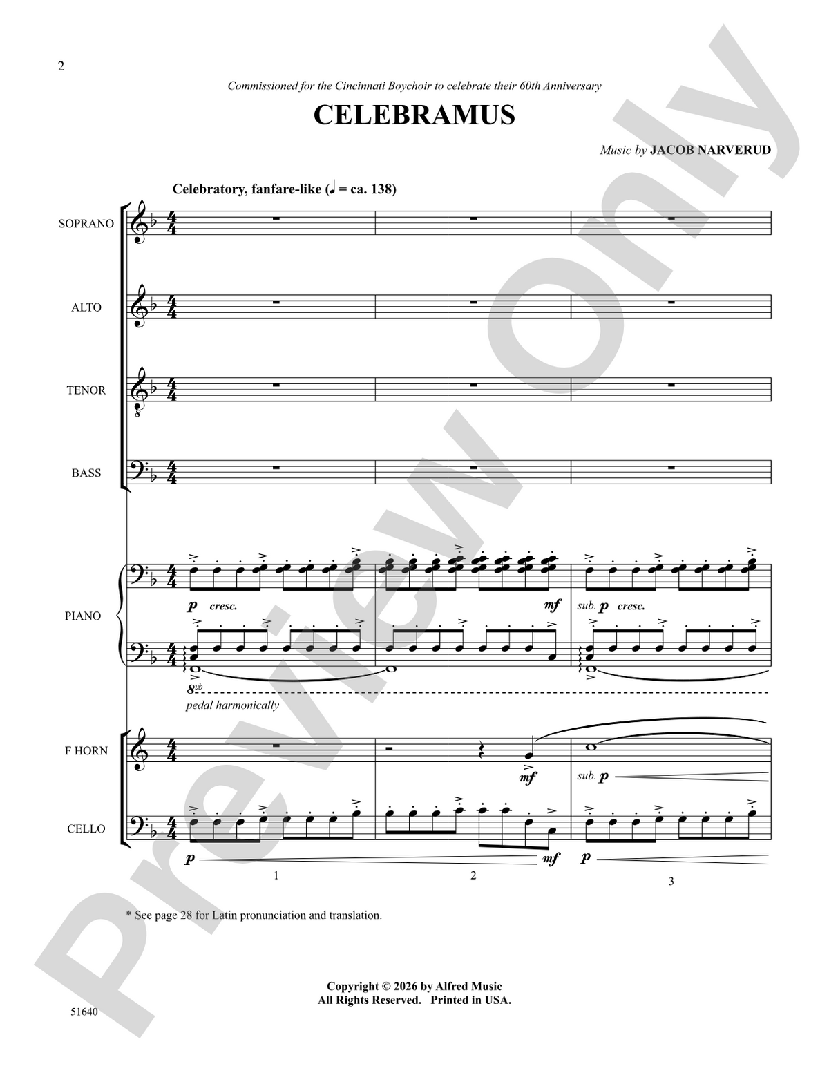 Celebramus - Choral SoundPax (Digital Download)