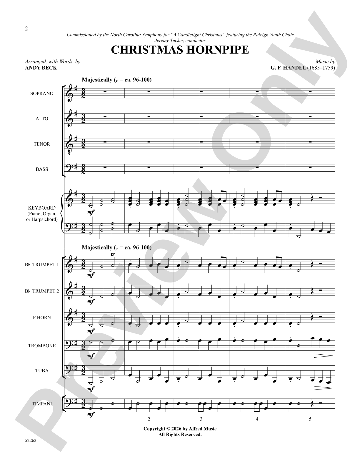 Christmas Hornpipe - Choral SoundPax (Digital Download)