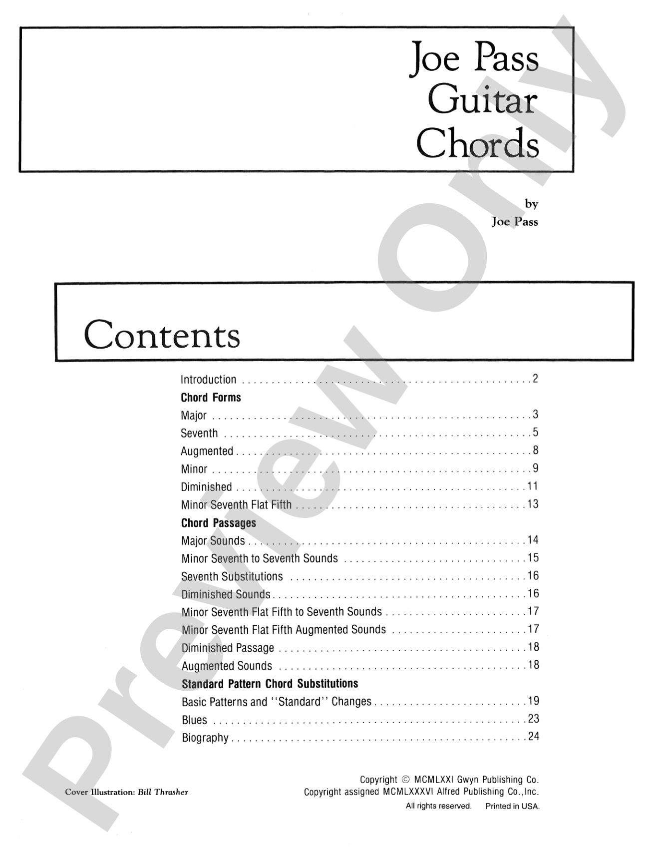 Joe Pass Guitar Chords: Learn the Sound of Modern Chords & Chord Progressions - Guitar (Digital Download)