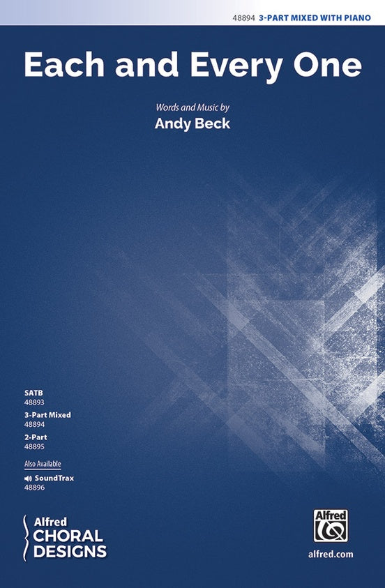 Each and Every One – 3-Part Mixed Choral Octavo (Digital Download)