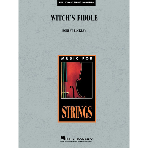 Buckley - Witch's Fiddle - String Orchestra Grade 3.5 Score/Parts Hal Leonard 4492165
