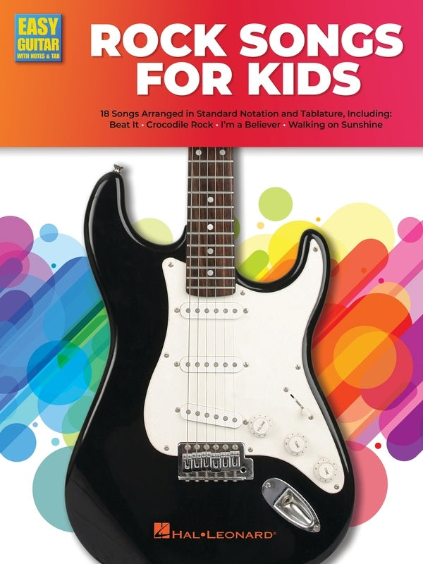 Rock Guitar Songs for Kids - Guitar Tablature Hal Leonard 369043