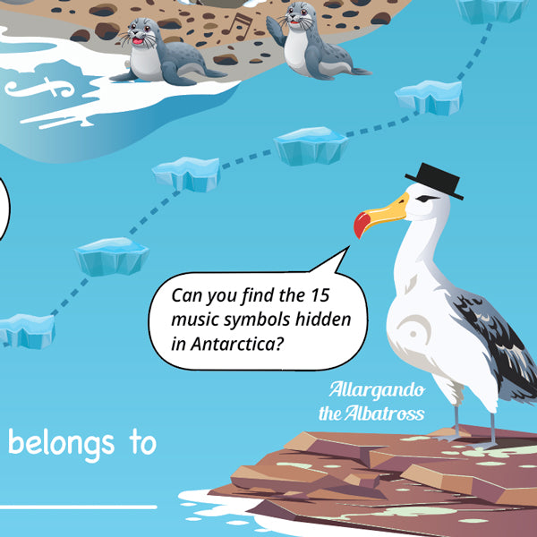 Penguin Piano A3 Music Practice Chart by Musically Gifted