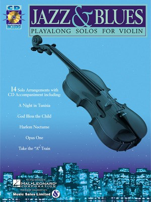 Jazz & Blues - Play-Along Solos - Various - Violin Hal Leonard /CD