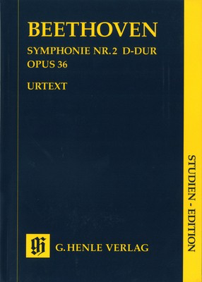 Symphony No 2 D major Op 36 Study Score