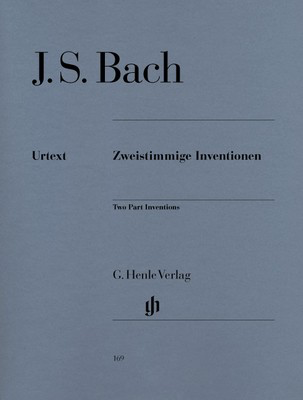 Two part Inventions, BWV 772-786 - Johann Sebastian Bach - Piano G. Henle Verlag Piano Solo
