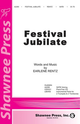 Festival Jubilate - Earlene Rentz - SATB Shawnee Press Choral Score Octavo