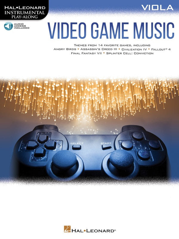 Video Game Music - Viola/Audio Access Online Hal Leonard 283886
