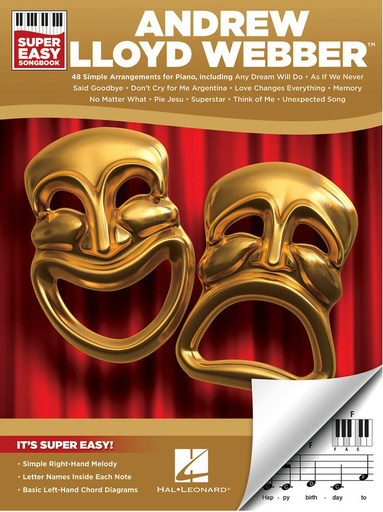 Andrew Lloyd Webber - Super Easy Songbook - Piano - Hal Leonard