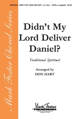 Didn't My Lord Deliver Daniel? - SATB Hal Leonard Choral Score Octavo