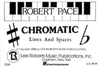 Flash Cards - Chromatic Lines & Spaces - Robert Pace - Lee Roberts Music Publications, Inc. Classroom Kit Flash Cards