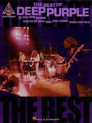 The Best of Deep Purple - Guitar Hal Leonard Guitar TAB with Lyrics & Chords