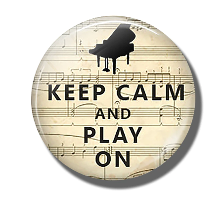Magnet Keep Calm and Play on