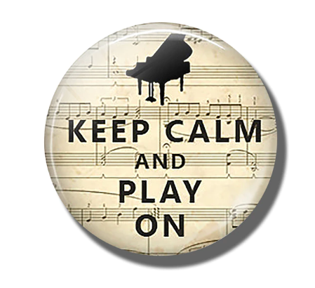 Magnet Keep Calm and Play On