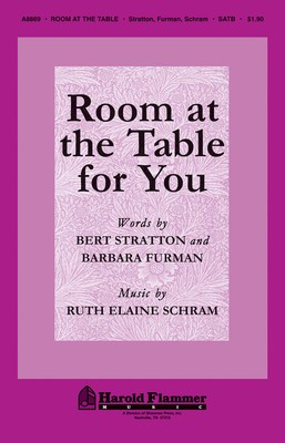Room at the Table for You - SATB Hal Leonard Choral Score Octavo