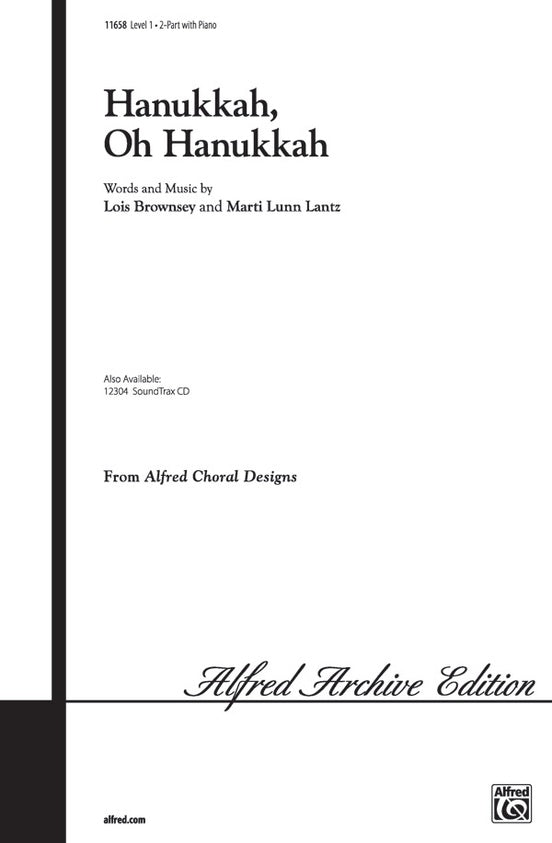 Hanukkah, Oh Hanukkah – 2-Part Choral Octavo (Digital Download)