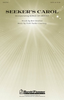 Seeker's Carol - Vicki Tucker Courtney - SATB Bert Stratton Shawnee Press Choral Score Octavo