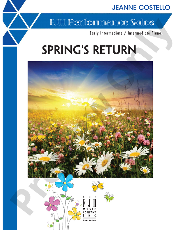 Spring's Return - Piano (Digital Download)