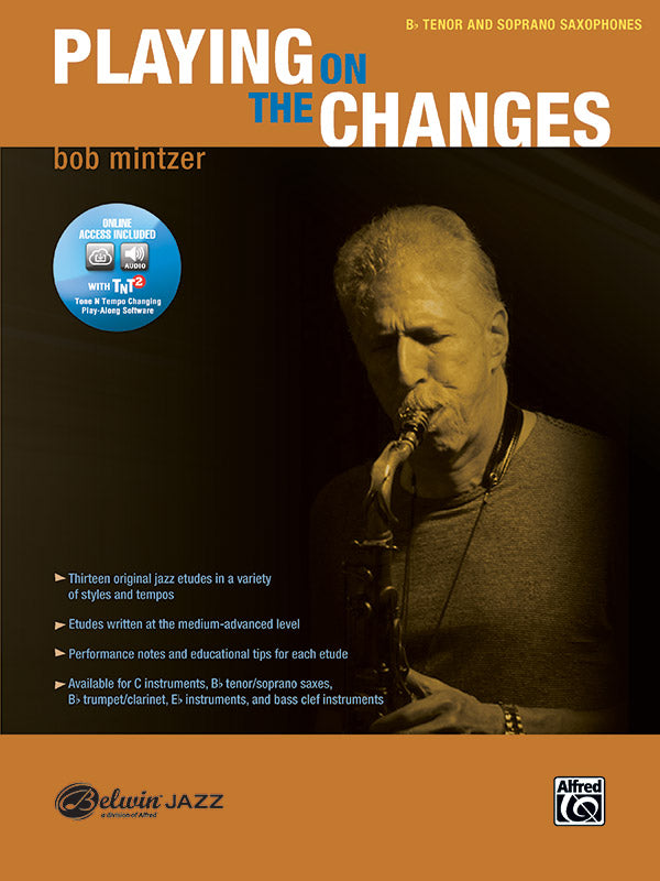 Playing on the Changes Bb Tsax Bk/DVD