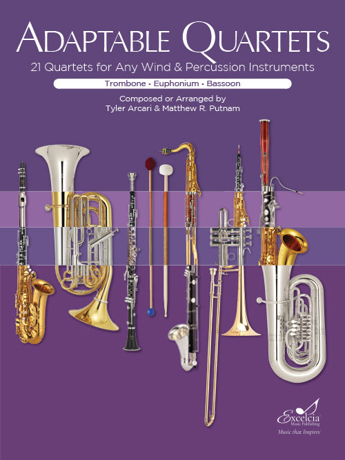 Adaptable Quartets for Winds - Trombone/Euph/Bsn