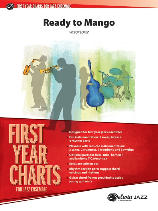 Ready to Mango - Jazz Ensemble Conductor Score & Parts(Digital Download)