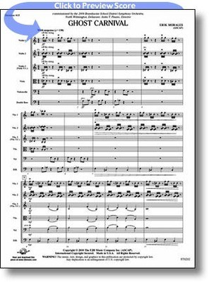 Ghost Carnival - Erik Morales - FJH Music Company