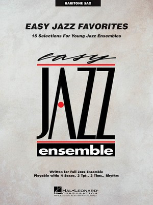 Easy Jazz Favorites - Baritone Sax - Various - Hal Leonard