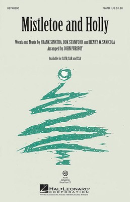 Mistletoe and Holly - SSA John Purifoy Hal Leonard Choral Score Octavo