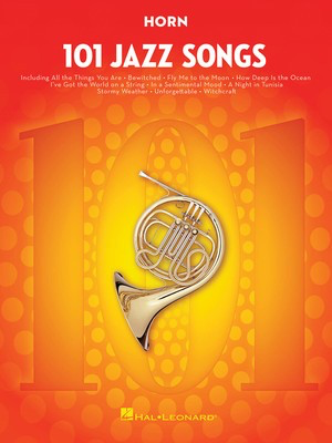 101 Jazz Songs - French Horn Solo - Hal Leonard 146369