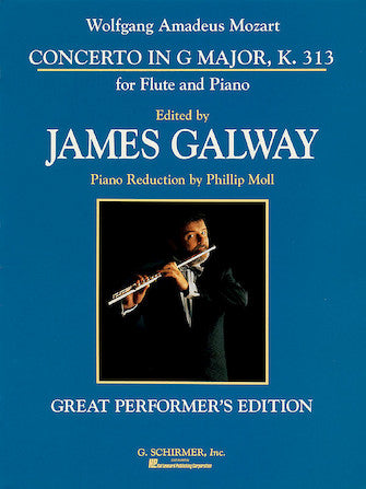 Mozart - Concerto #1 in GMaj K313 - Flute/Piano Accompaniment edited by Galway Schirmer 50481087