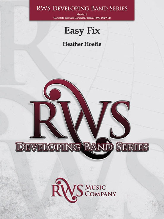 Easy Fix - Concert Band Conductor Score & Parts(Digital Download)