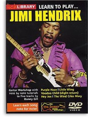 Learn To Play Jimi Hendrix Guitar DVD - Guitar Roadrock International
