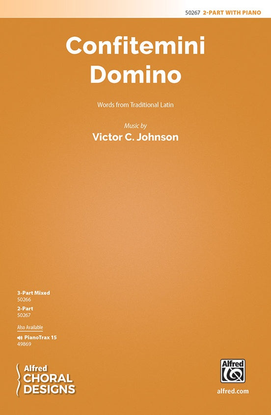 Confitemini Domino - 2 Part Treble Choral Octavo (Digital Download)
