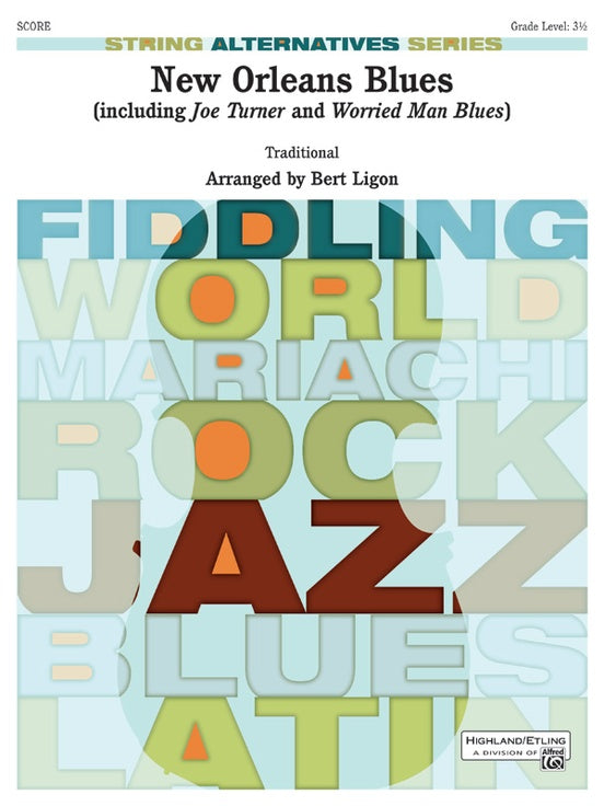 New Orleans Blues – String Orchestra Conductor Score & Parts (Digital Download)