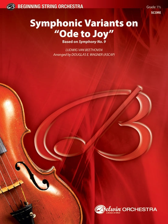 Symphonic Variants on Ode to Joy – String Orchestra Conductor Score & Parts (Digital Download)