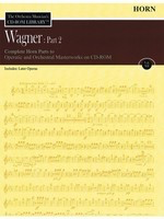 Wagner: Part 2 - Volume 12 - The Orchestra Musician's CD-ROM Library - Horn - Richard Wagner - French Horn Sheet Music Hal Leonard CD-ROM