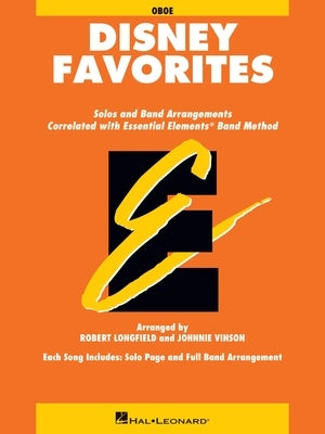 Essential Elements Disney Favorites - Oboe - Hal Leonard