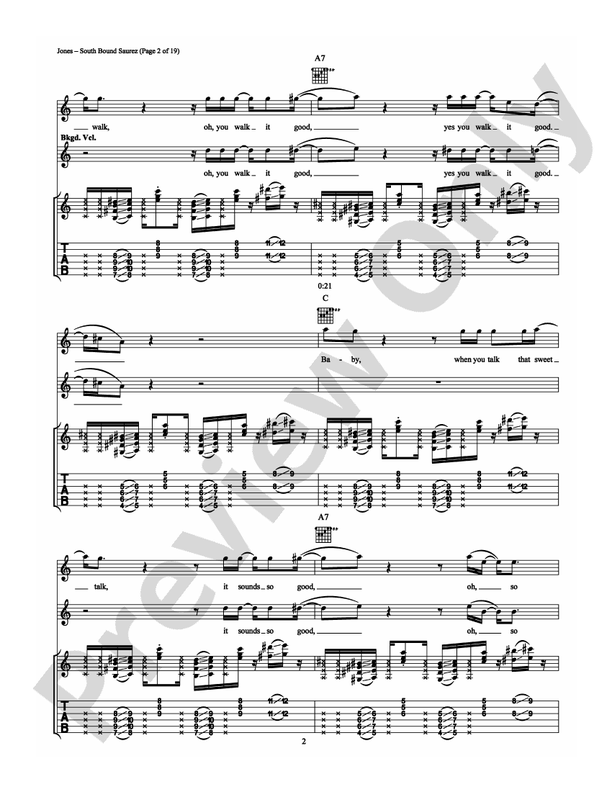 South Bound Suarez - Guitar TAB (Digital Download)