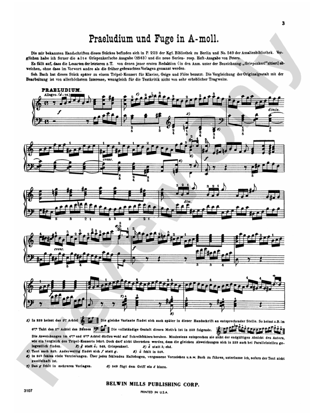 Bach - Various Works (Volume II) - Piano Solo (Digital Download)