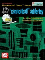 Ess Jazz Lines Cannonball Adderly Bk/Cd E Flat -