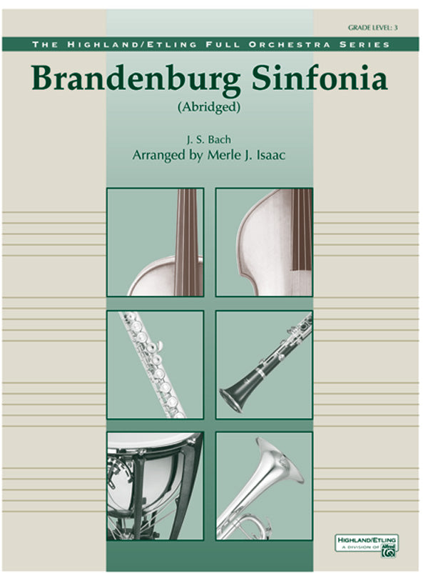 BRANDENBURG SINFONIA GR 3 FULL ORCH BACH J S